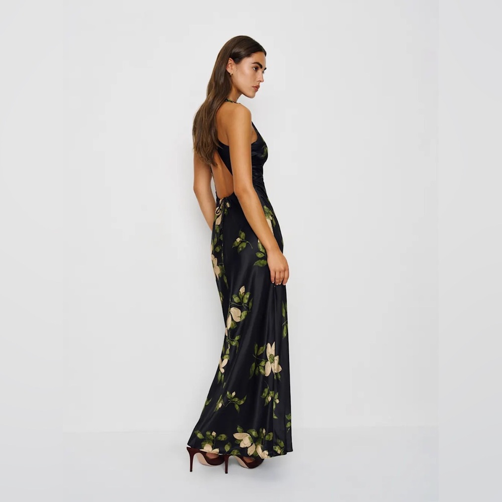 Reformation Anaiis Silk Dress In Mood For Love, NWOT, NEVER WORN, NO FLAWS. - Picture 5 of 16